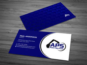 Business Card Design by Tripti Ranjan Gain for APS Plant Services | Design: #33145091