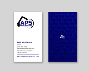 Business Card Design by Tripti Ranjan Gain for APS Plant Services | Design: #33145095