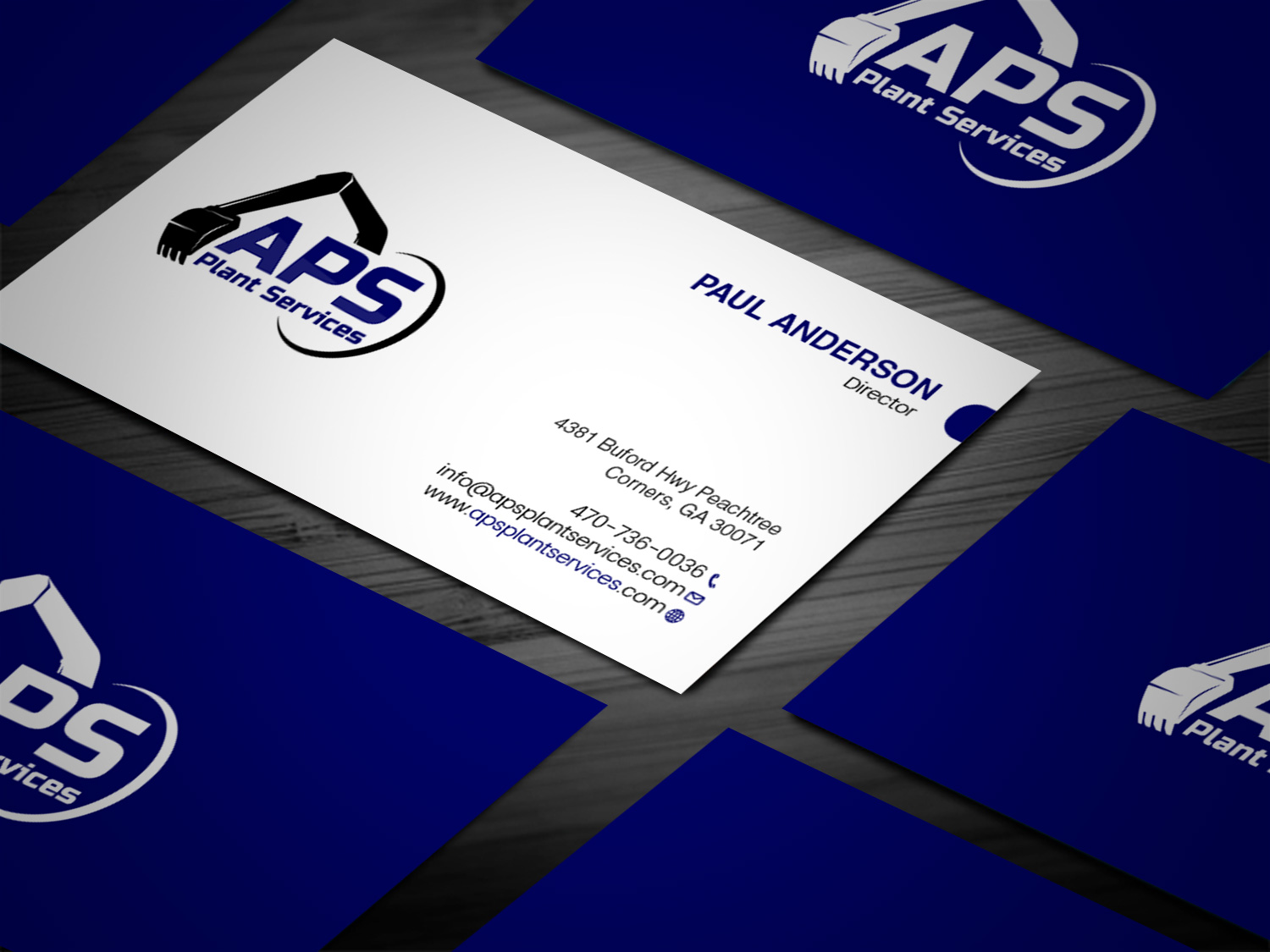 Business Card Design by Tripti Ranjan Gain for APS Plant Services | Design #33145098