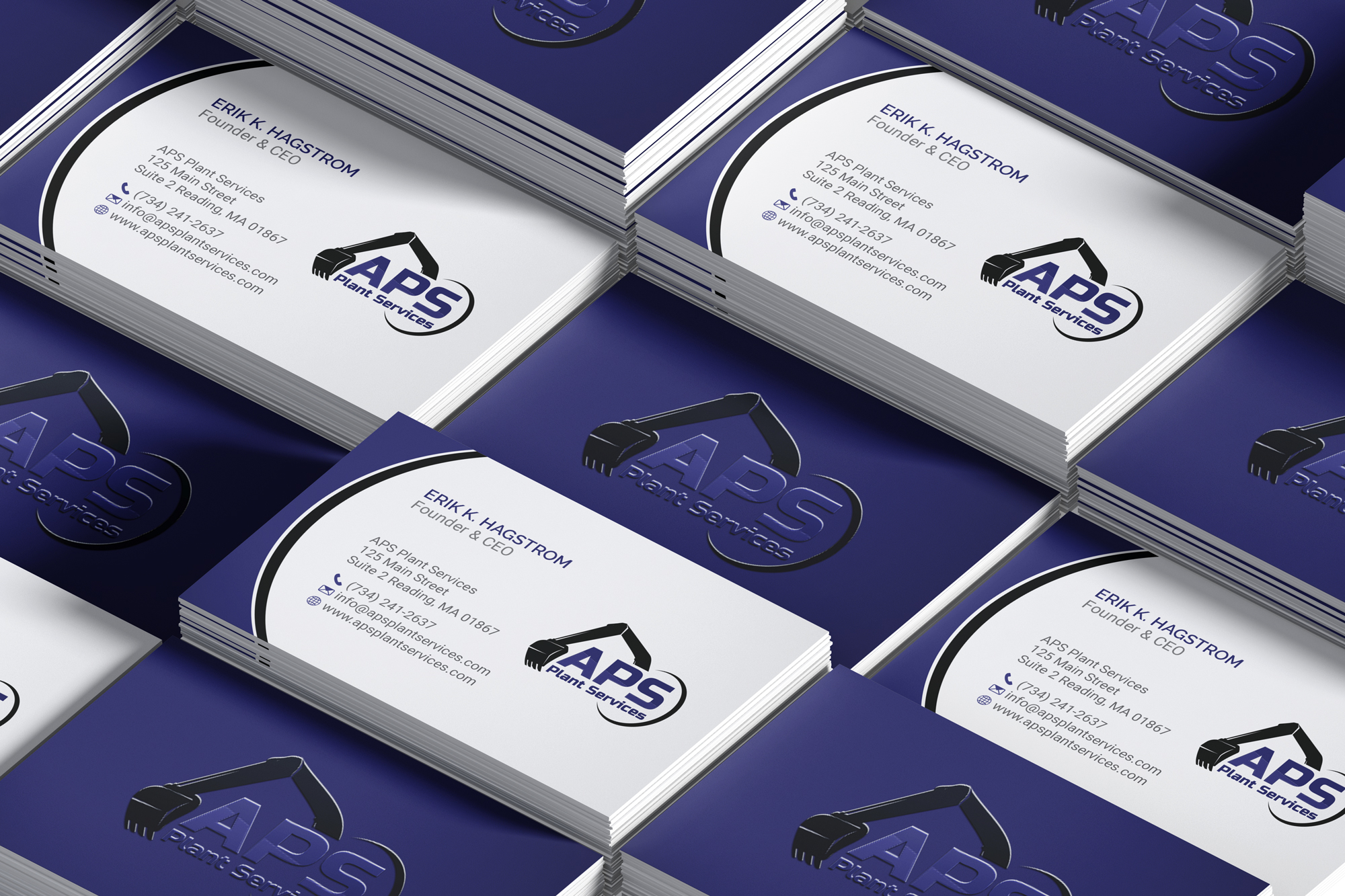 Diseño de Tarjeta de Presentación por R.design para APS Plant Services | Diseño #33135463