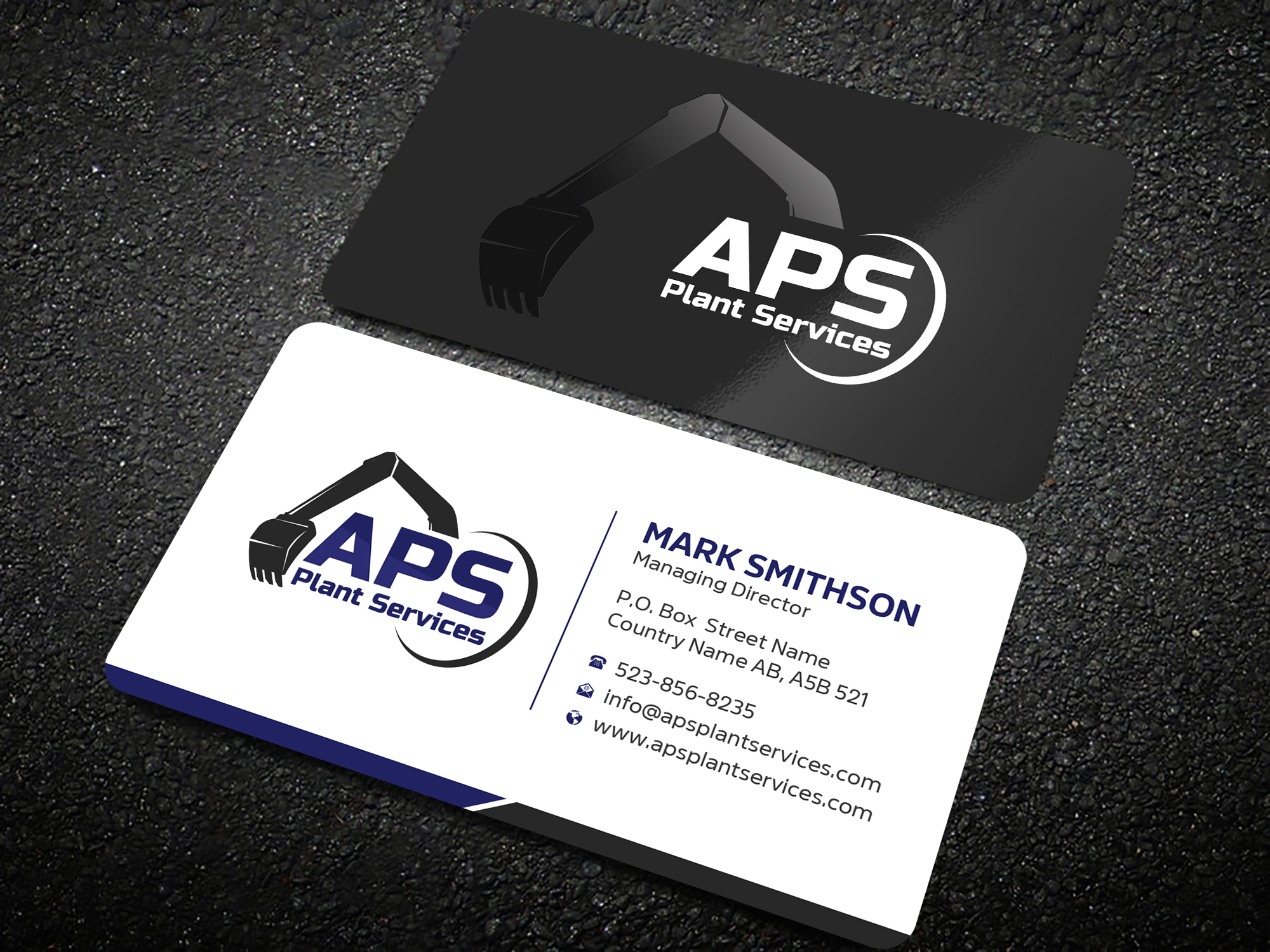 Diseño de Tarjeta de Presentación por Uttom 2 para APS Plant Services | Diseño #33135176