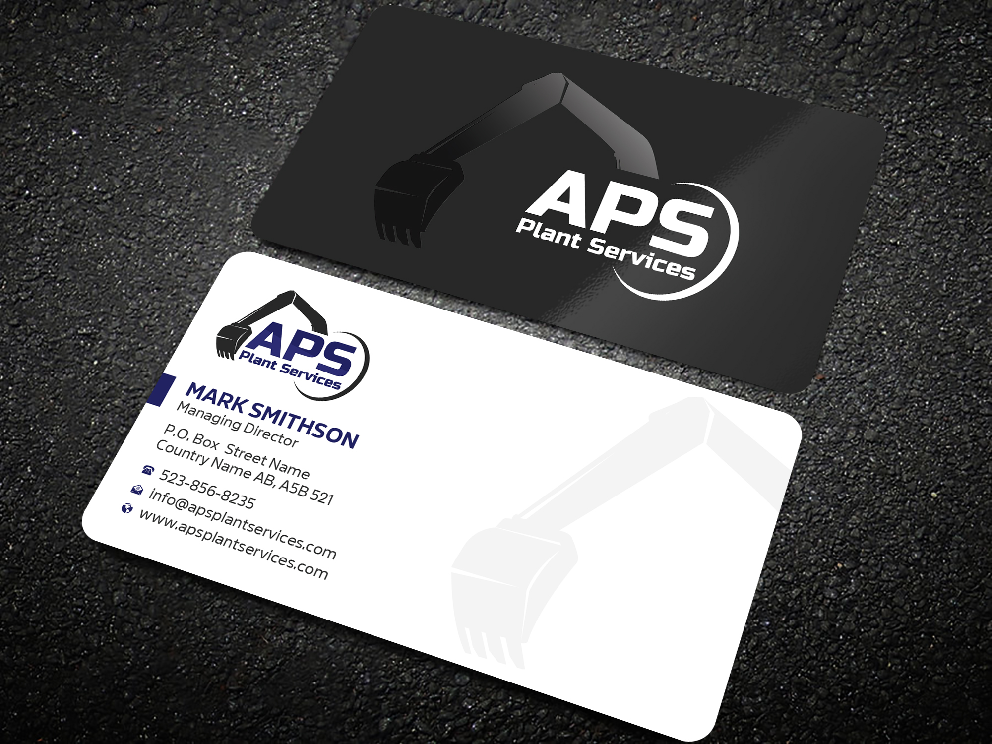 Diseño de Tarjeta de Presentación por Uttom 2 para APS Plant Services | Diseño #33135177