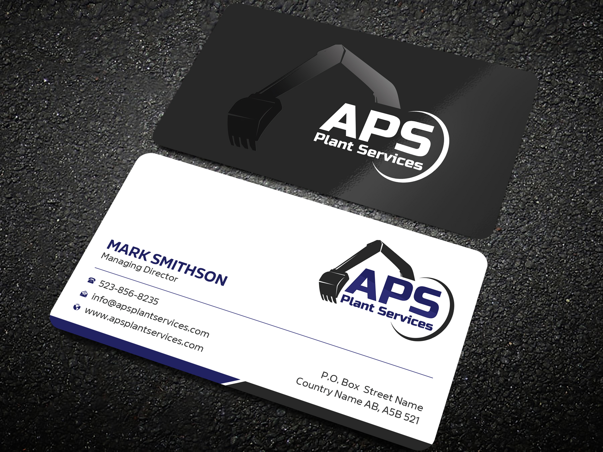 Diseño de Tarjeta de Presentación por Uttom 2 para APS Plant Services | Diseño #33135178