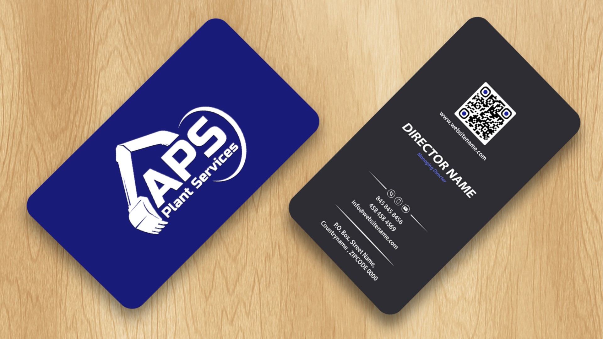 Business Card Design by Isu-D for APS Plant Services | Design #33143912