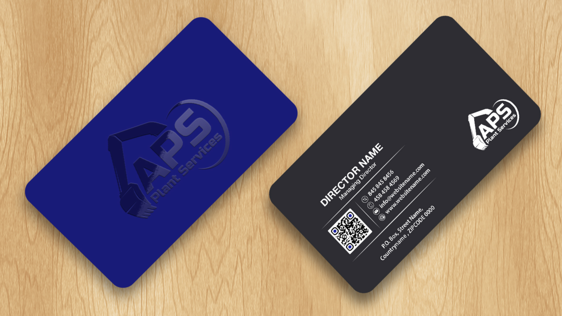 Business Card Design by Isu-D for APS Plant Services | Design #33143934