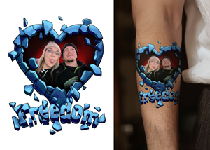 Tattoo-Design von JoshuaKahle für dieses Projekt | Design: #33174847