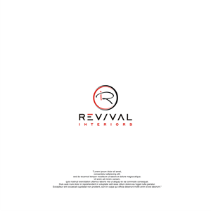 Diseño de Logo por aquila© para Revival Interiors | Diseño: #33197168