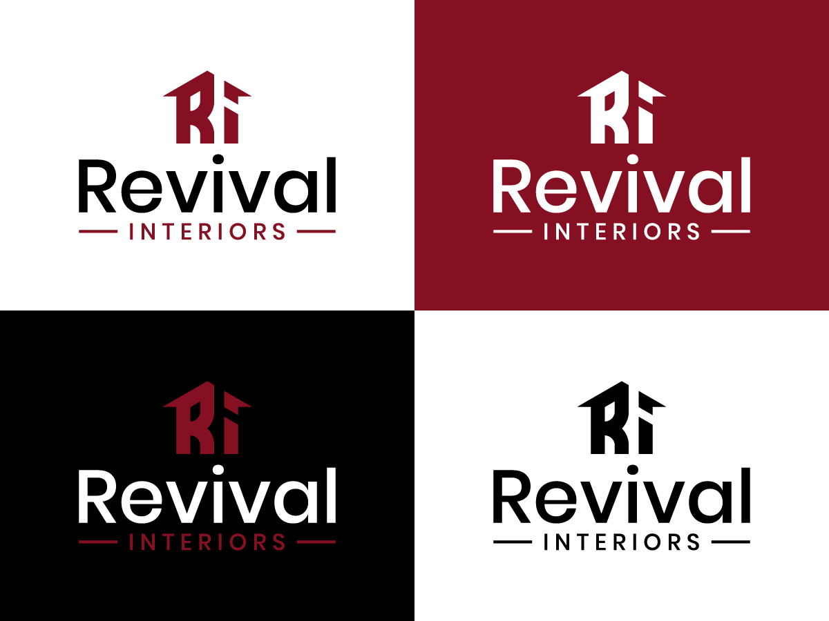 Diseño de Logo por 439 Creations para Revival Interiors | Diseño #33138632