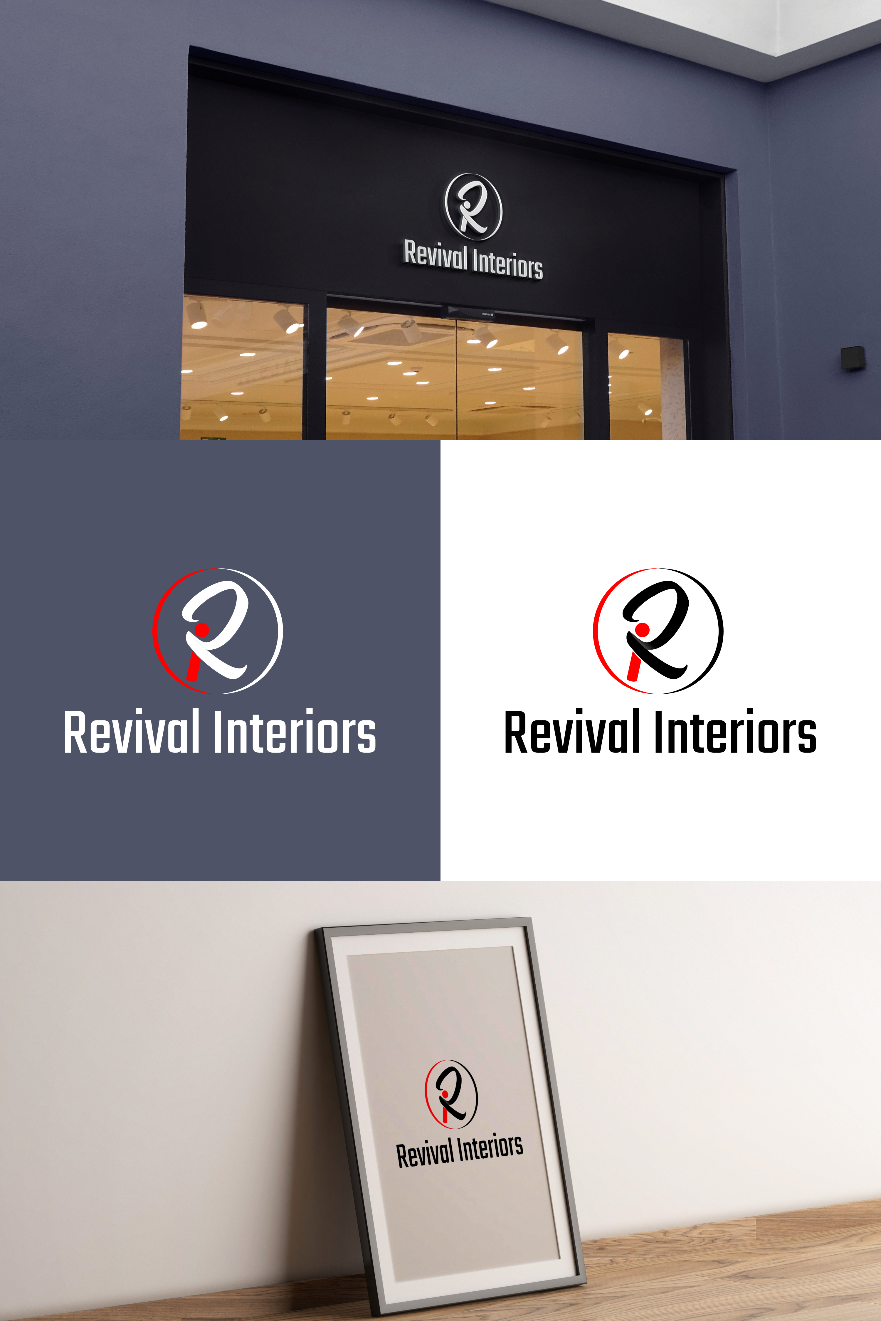 Logo Design by PENTEM for Revival Interiors | Design #33147037