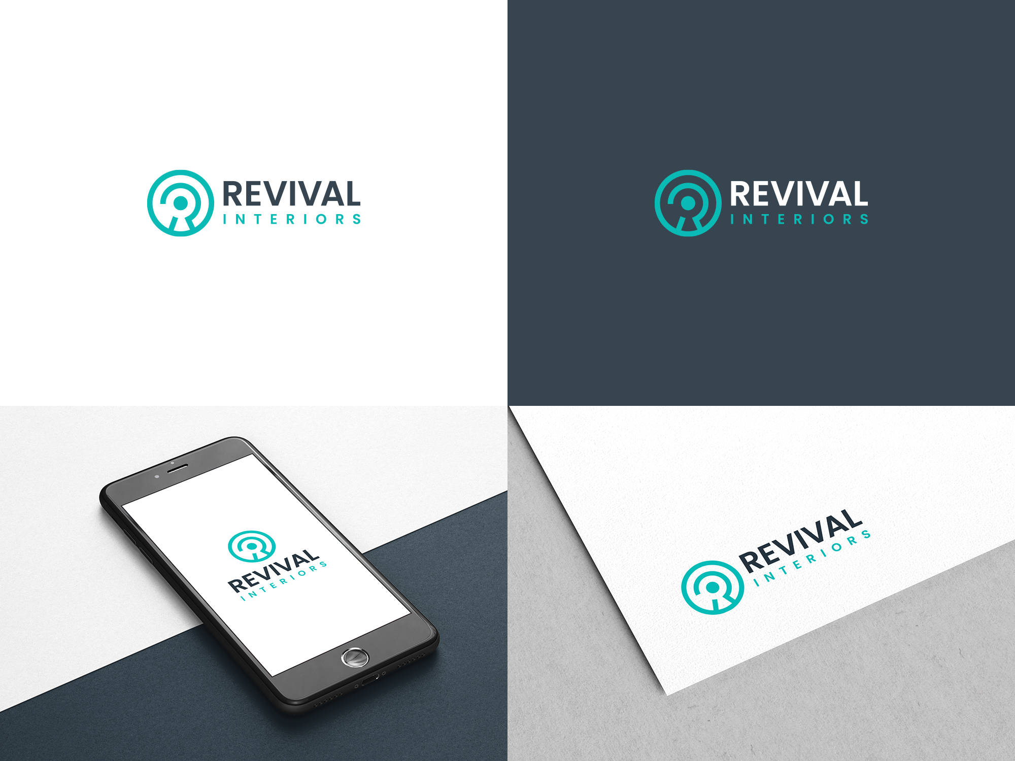 Diseño de Logo por COLOUR CREATIVE para Revival Interiors | Diseño #33156913