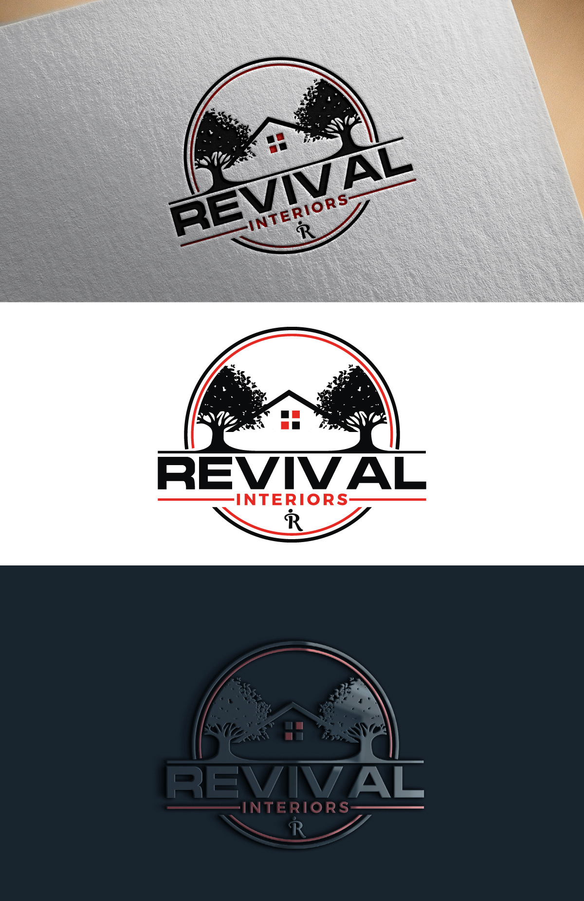 Logo Design by Impressive logo for Revival Interiors | Design #33142926