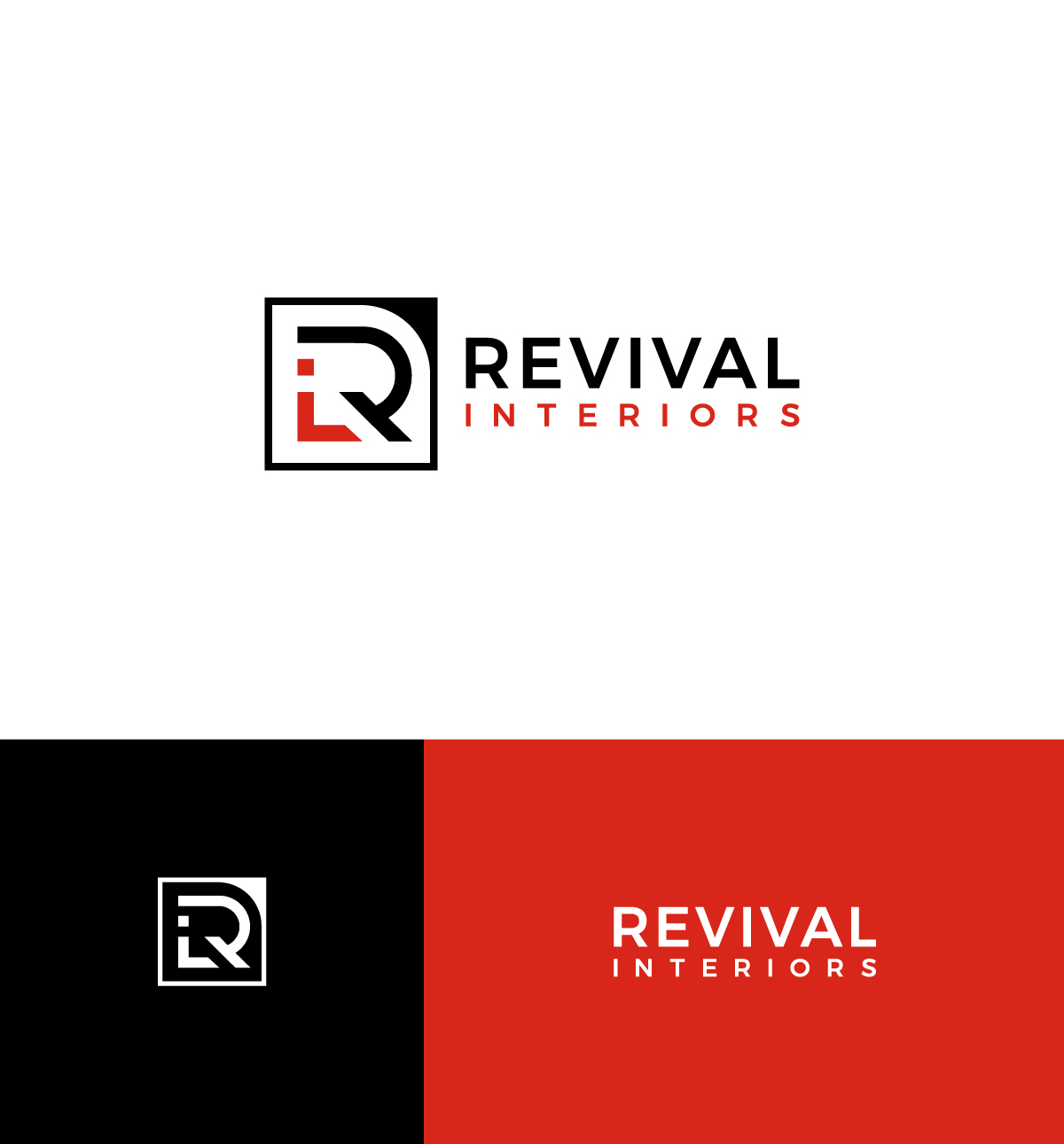 Diseño de Logo por apik. para Revival Interiors | Diseño #33139606
