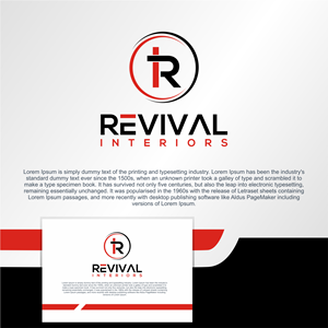 Logo Design by diego costa for Revival Interiors | Design: #33140321