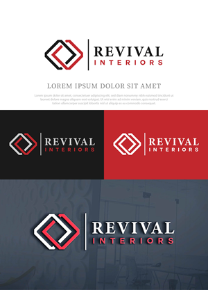 Logo Design by NasarLogo for Revival Interiors | Design: #33170769