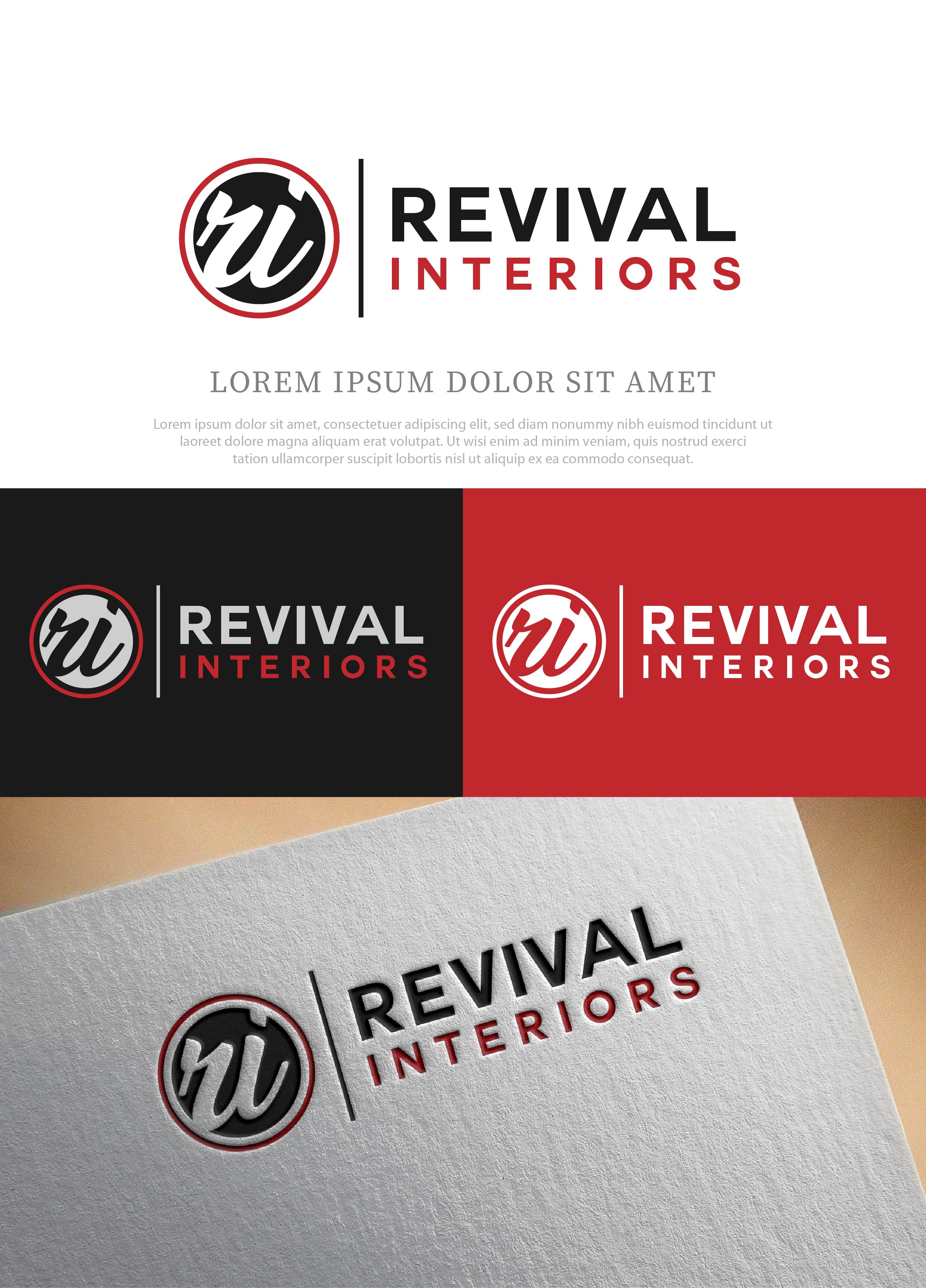 Logo Design by NasarLogo for Revival Interiors | Design #33176453