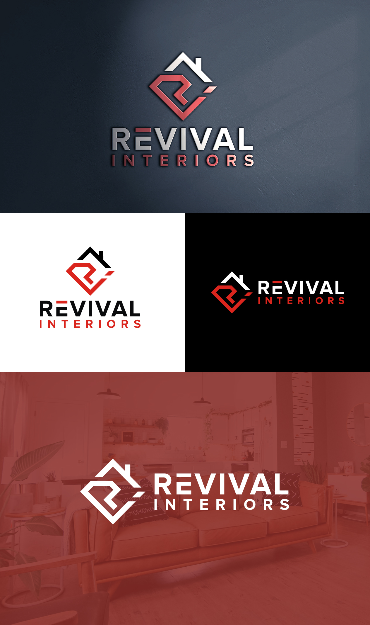 Logo Design by BehindSymbols for Revival Interiors | Design #33160242