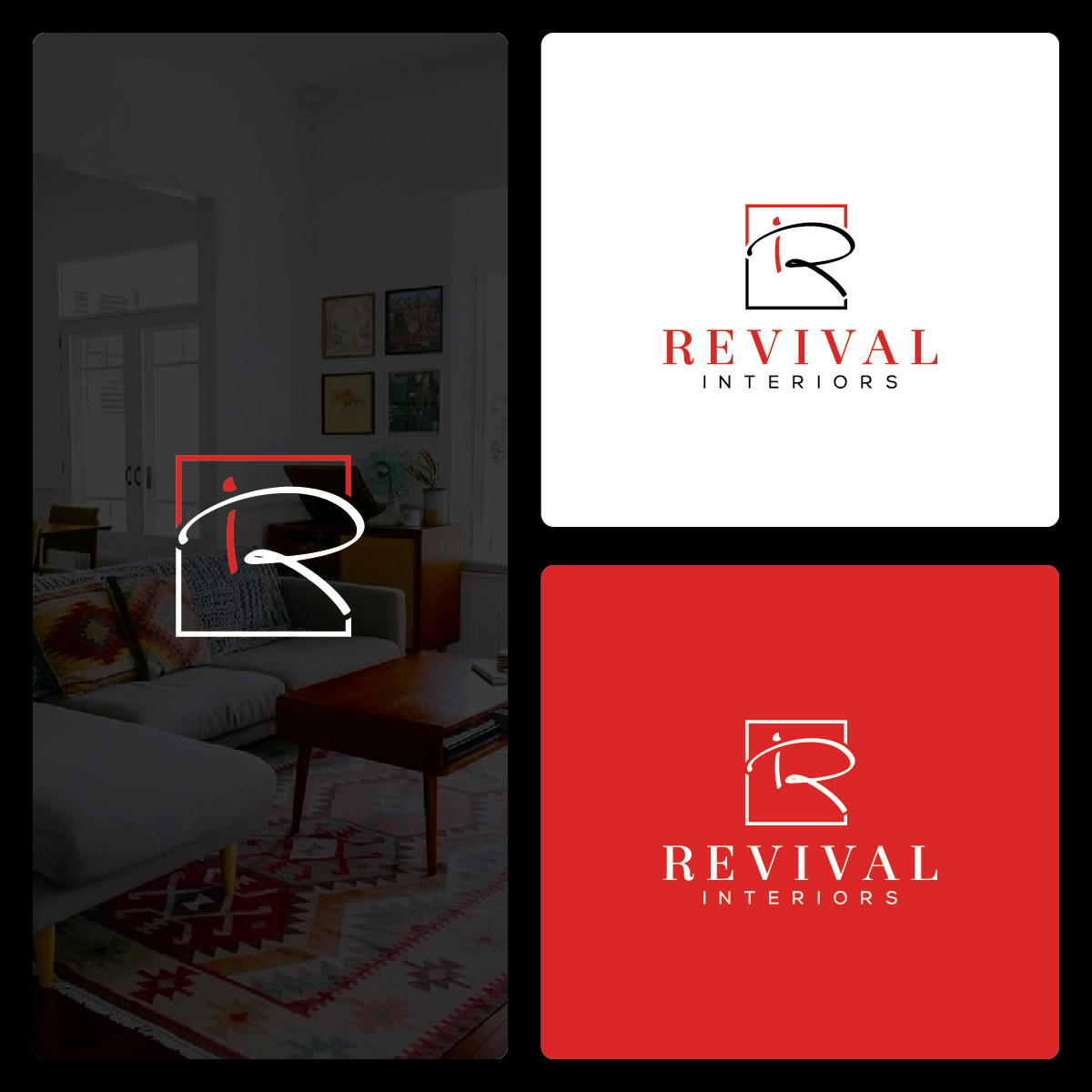 Diseño de Logo por Deziners Zone para Revival Interiors | Diseño #33141671