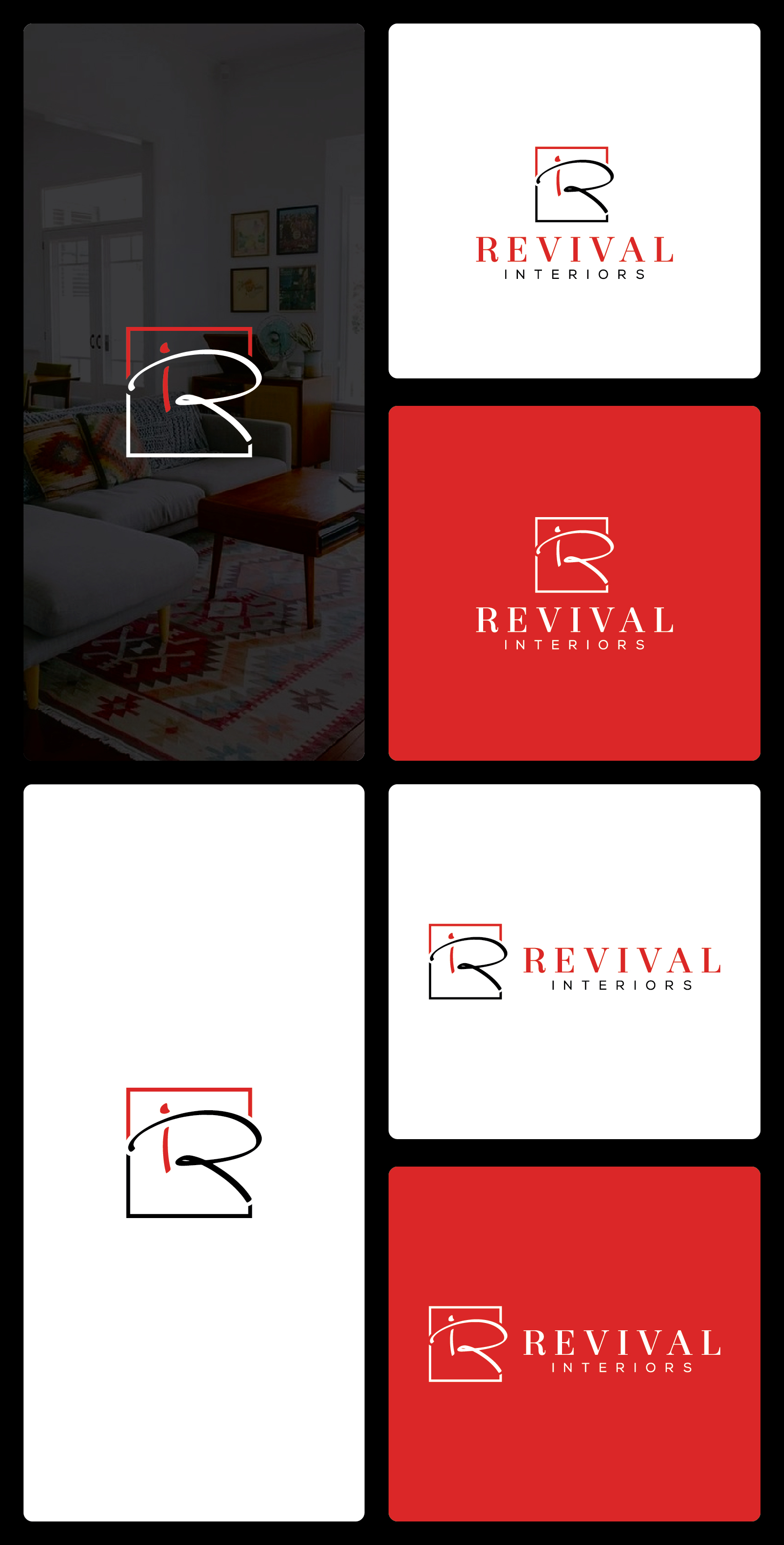 Logo Design by Deziners Zone for Revival Interiors | Design #33483058