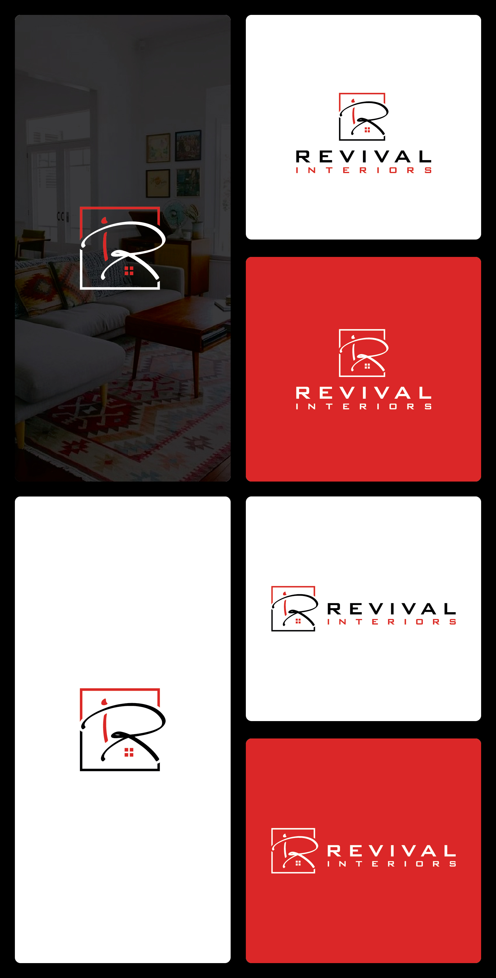 Logo Design by Deziners Zone for Revival Interiors | Design #33764655