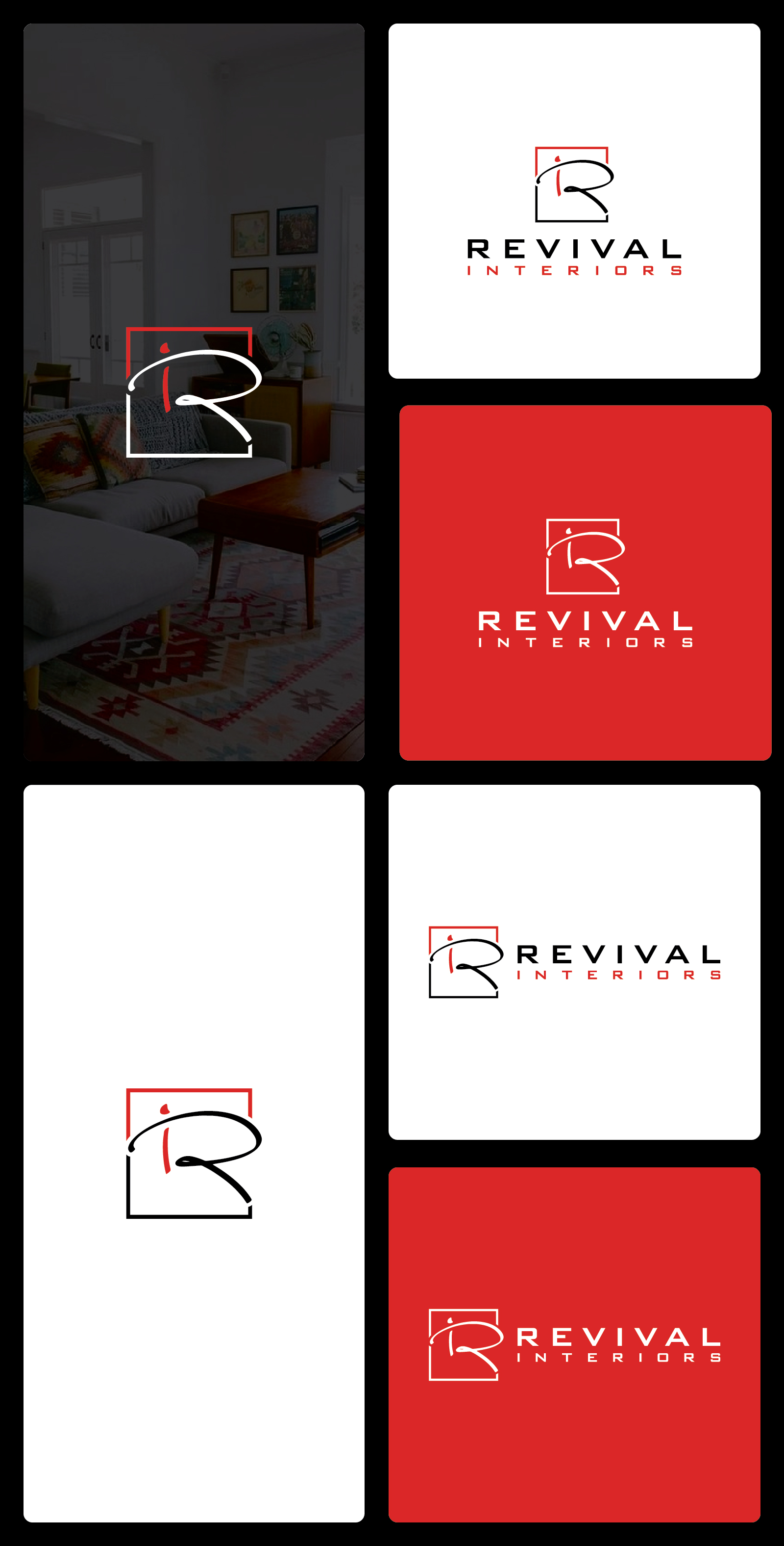 Logo Design by Deziners Zone for Revival Interiors | Design #33764656