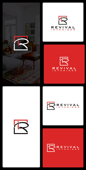 Logo-Design von Deziners Zone für Revival Interiors | Design: #33772337