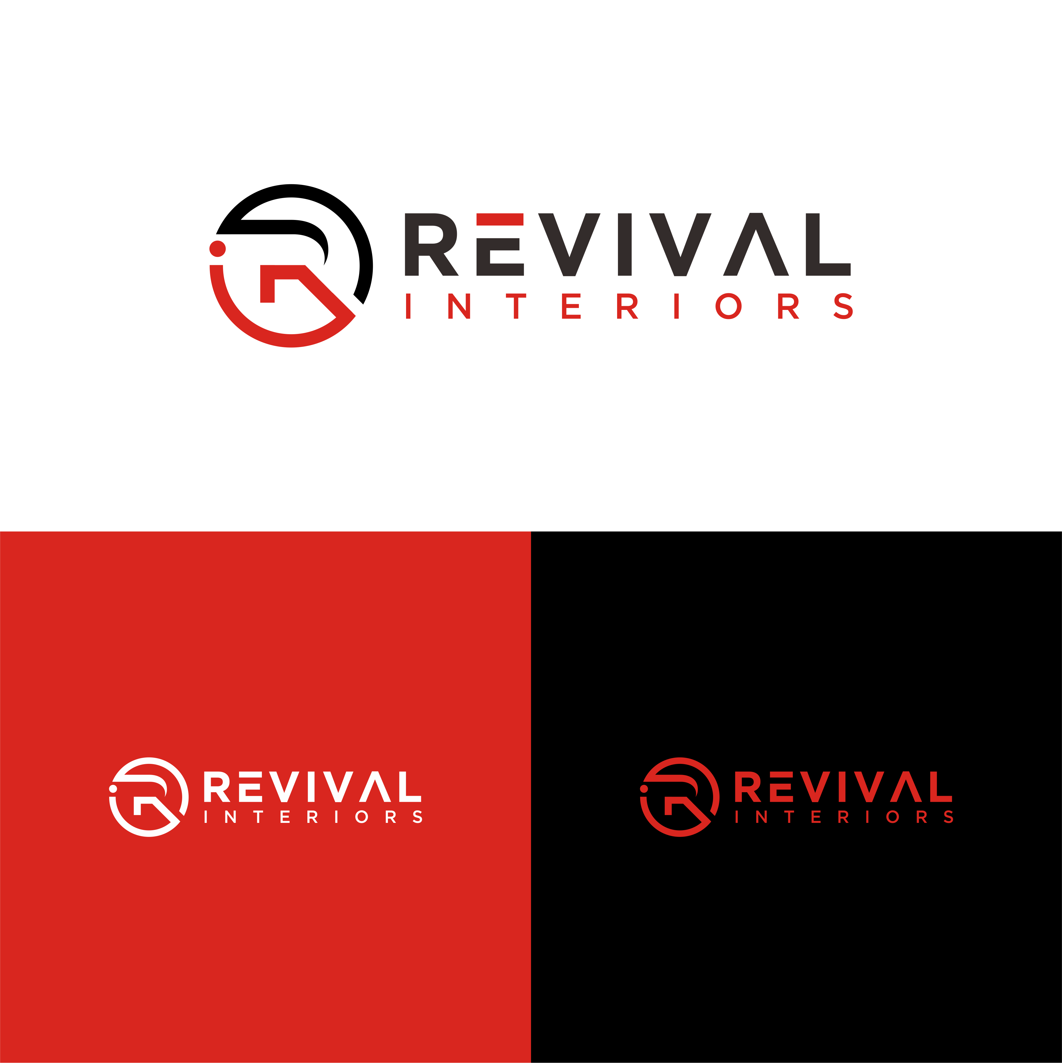 Logo Design by achil78 for Revival Interiors | Design #33138109
