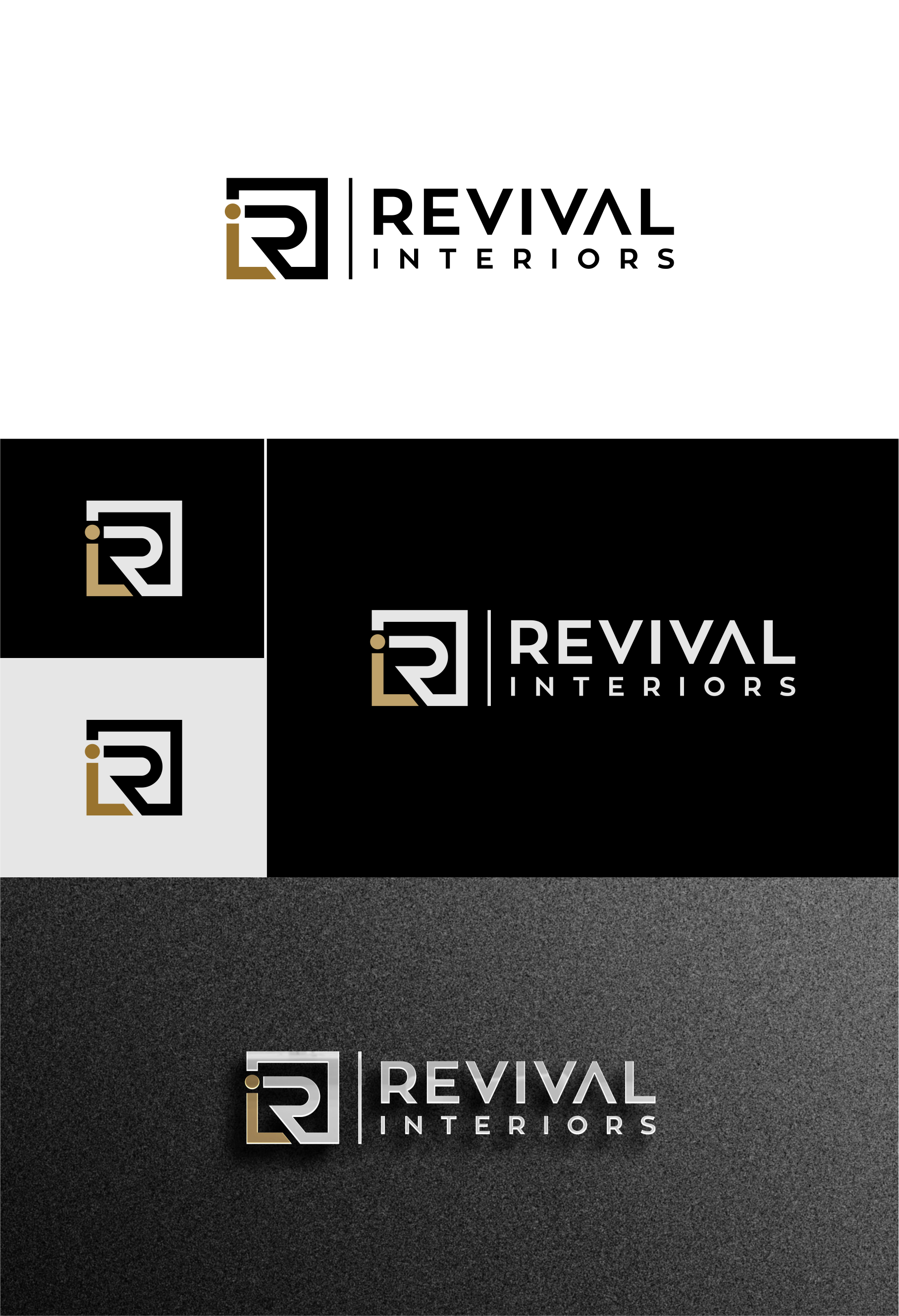 Diseño de Logo por artswolf para Revival Interiors | Diseño #33150002