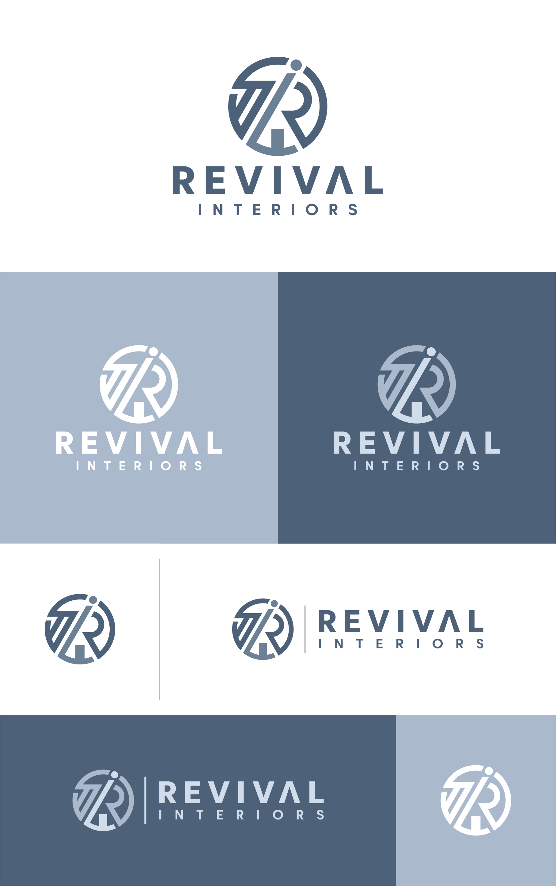 Logo Design by artswolf for Revival Interiors | Design #33152201