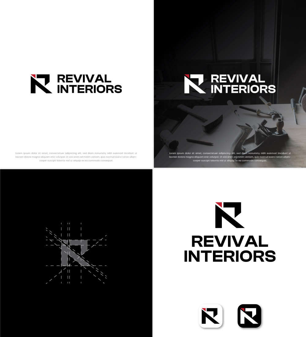 Diseño de Logo por TrisDesign para Revival Interiors | Diseño #33368451