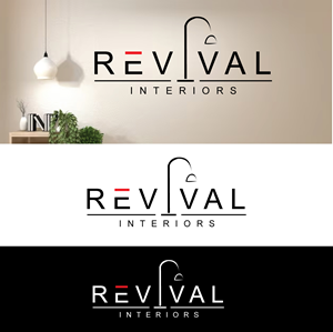 Logo Design by GODDREAMCREATION for Revival Interiors | Design #33146649