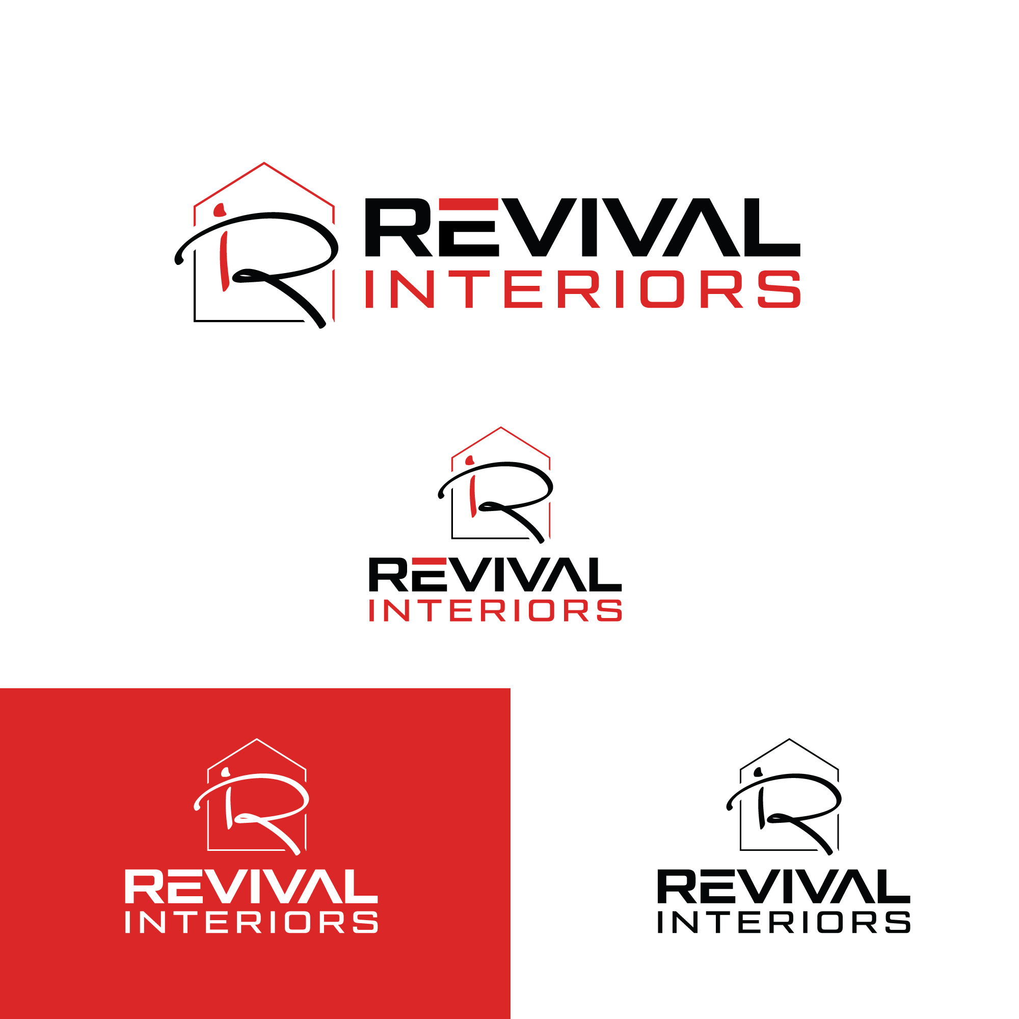 Logo Design by sherman for Revival Interiors | Design #33140458