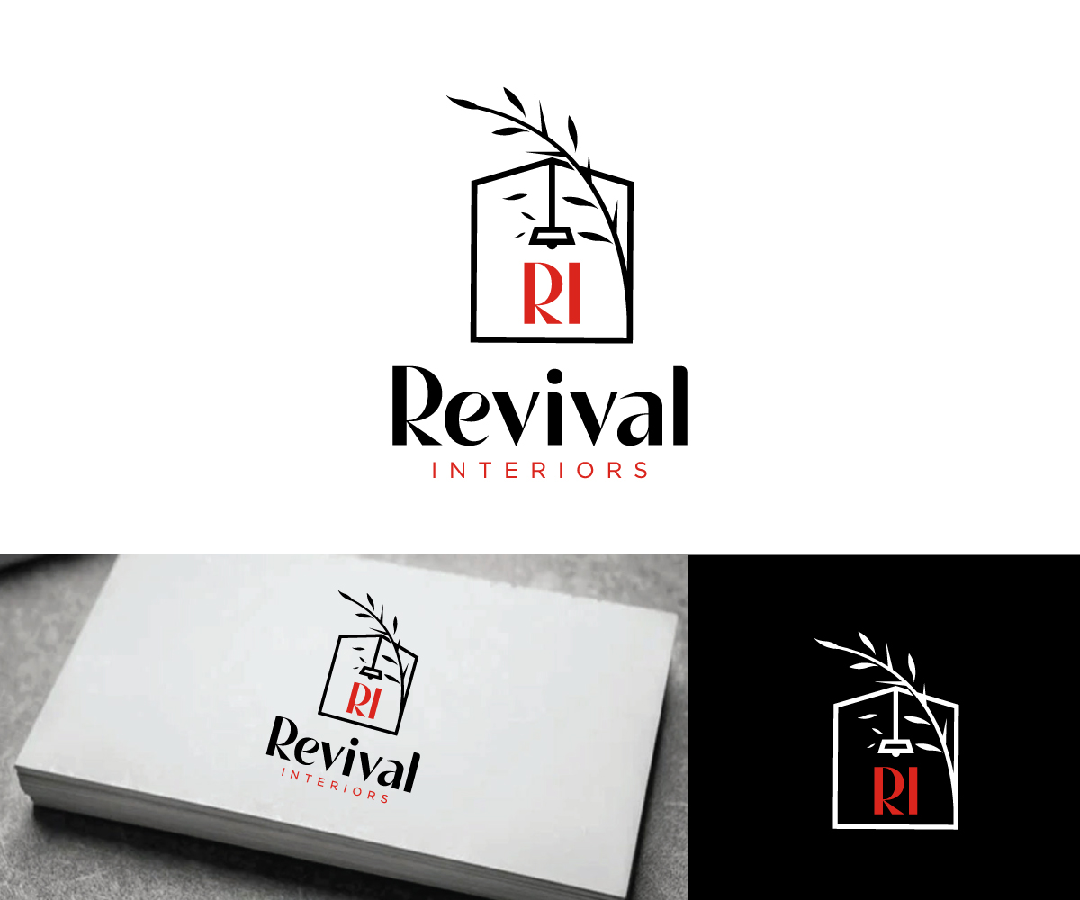 Diseño de Logo por Ansh Design para Revival Interiors | Diseño #33141678