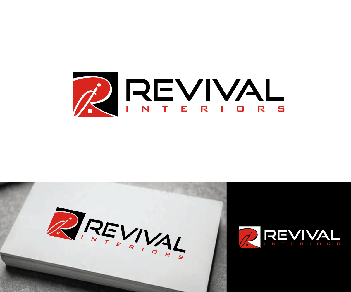 Diseño de Logo por Ansh Design para Revival Interiors | Diseño #33141679