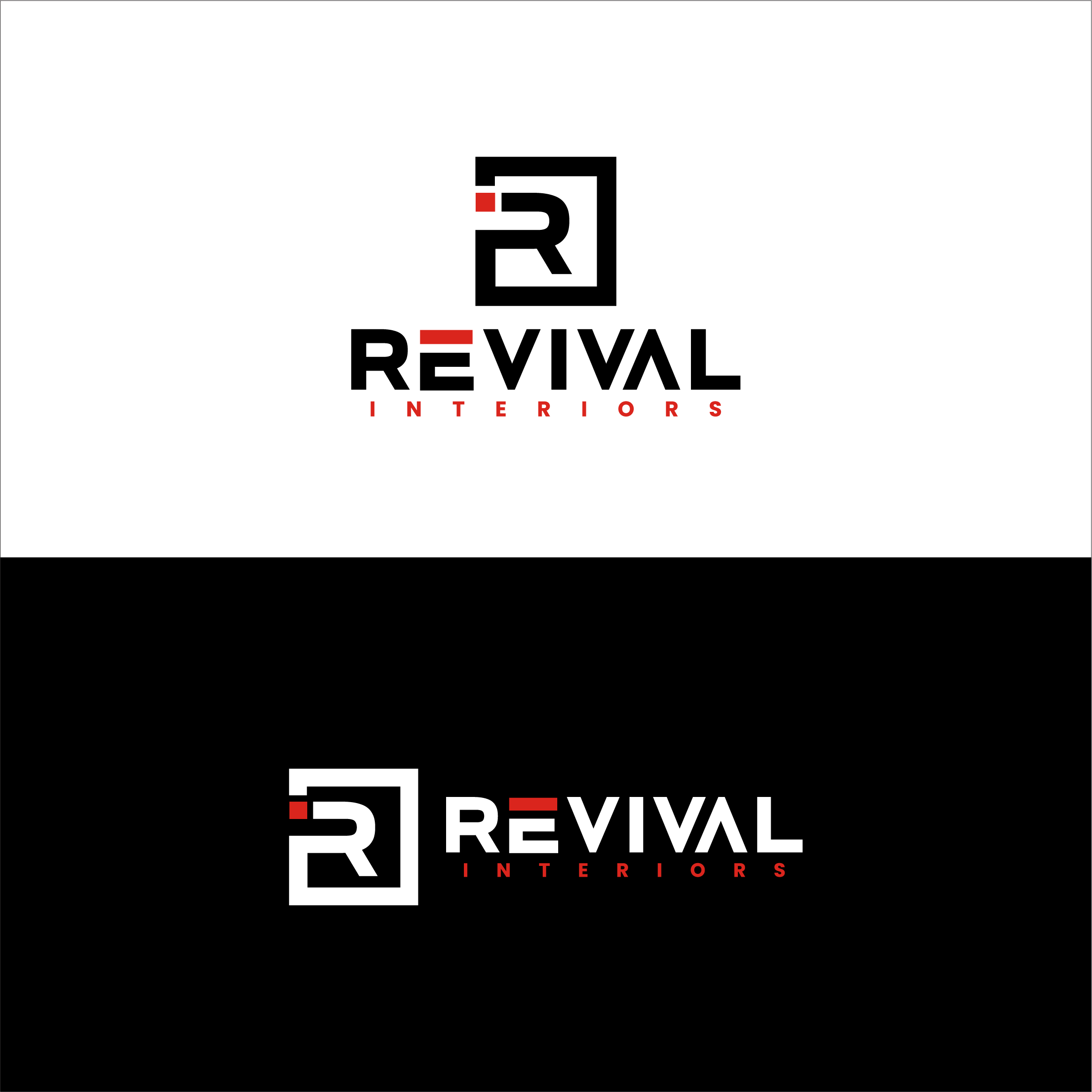 Logo Design by gauravgraphy for Revival Interiors | Design #33141840