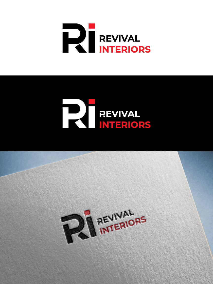 Diseño de Logo por flora.c design para Revival Interiors | Diseño #33146593