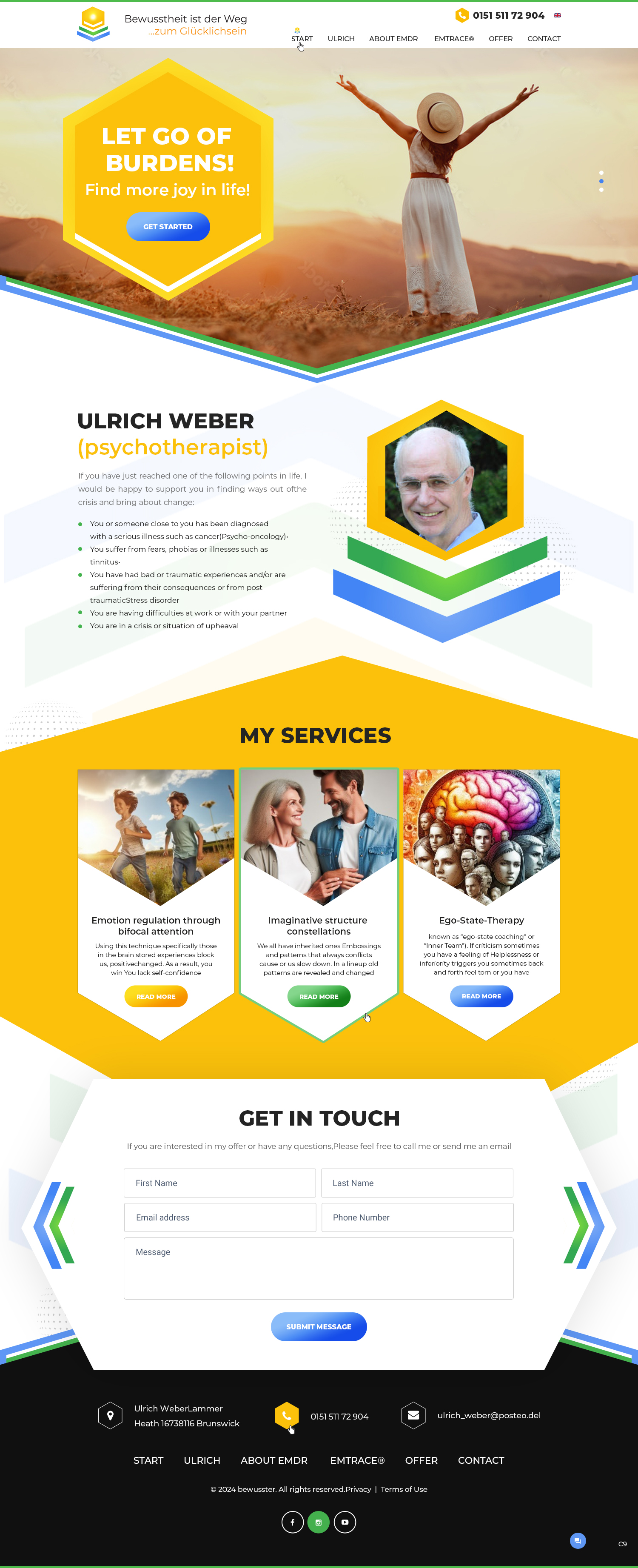 Web Design by pb for Heilpraktiker | Design #33143207