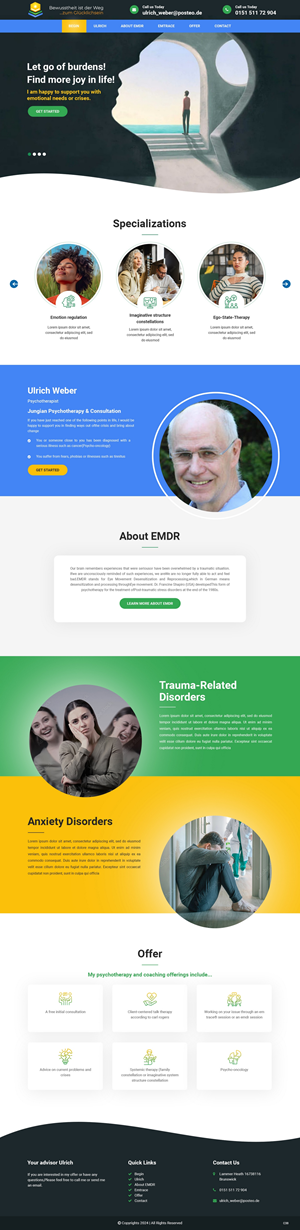 Web Design by pb for Heilpraktiker | Design: #33143208