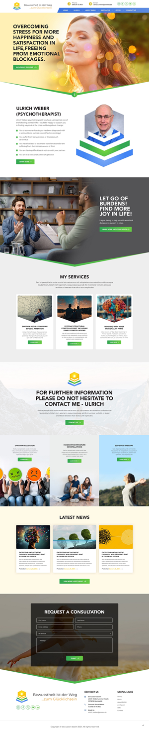 Web Design by pb for Heilpraktiker | Design: #33143209