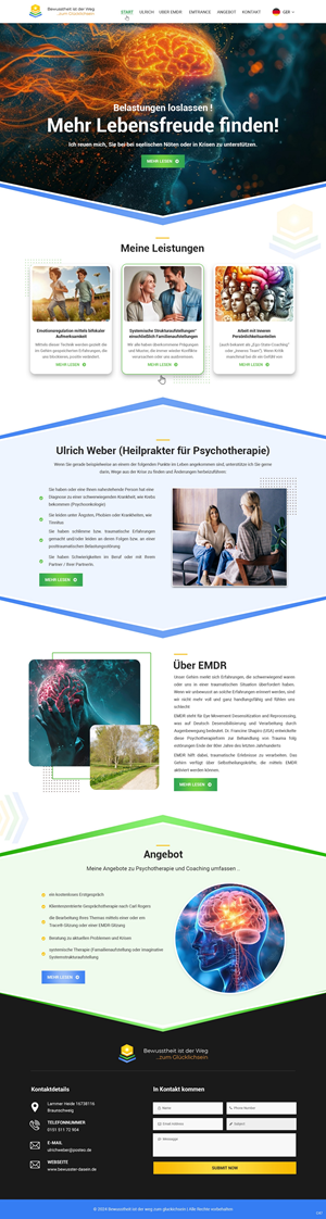 Web Design by pb for Heilpraktiker | Design: #33143210