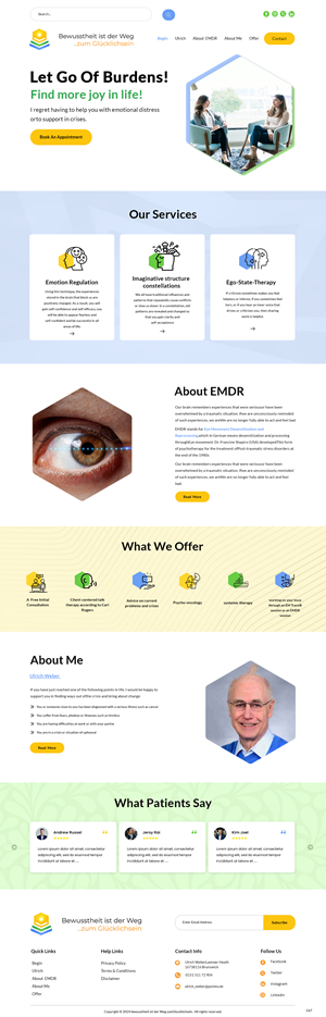 Web Design by pb for Heilpraktiker | Design: #33143213