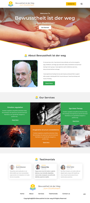 Web Design by pb for Heilpraktiker | Design: #33143214