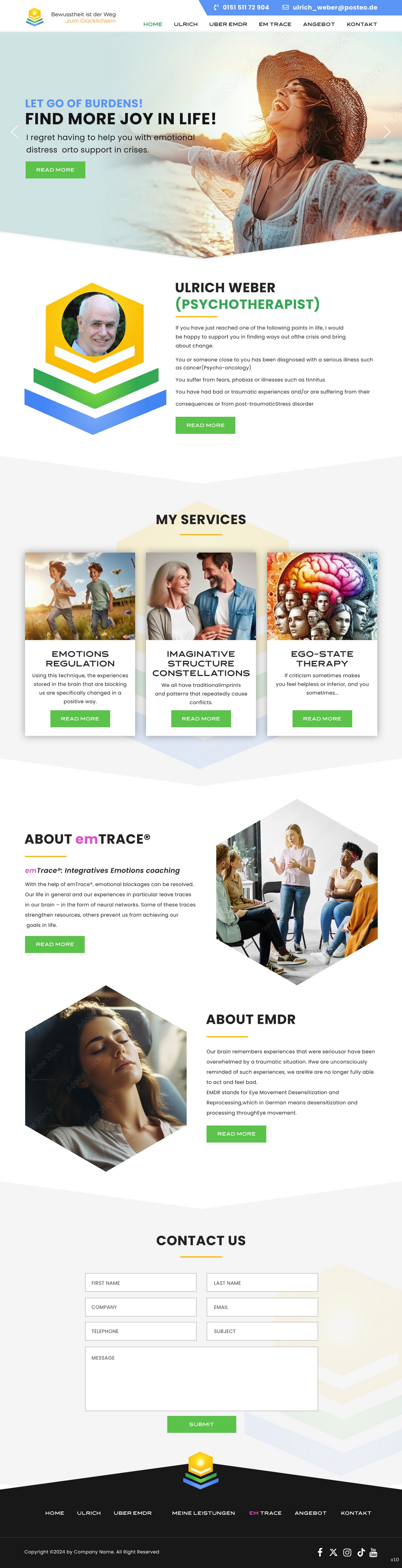 Web Design by pb for Heilpraktiker | Design #33143237