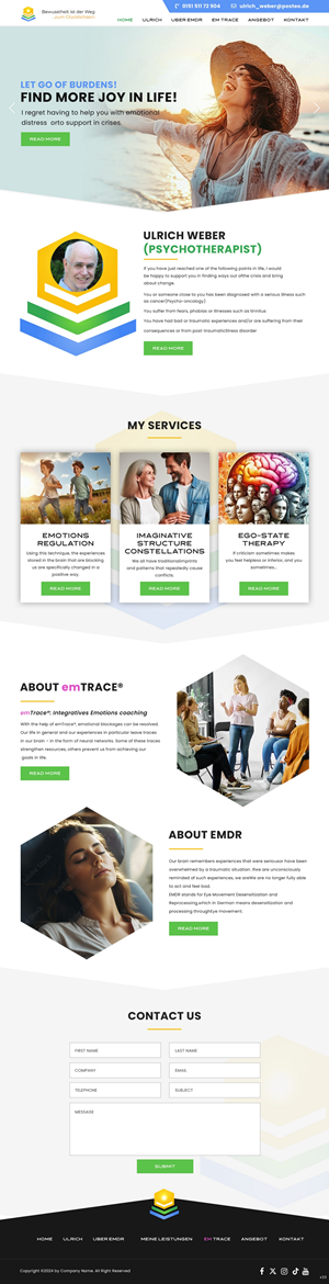 Web Design by pb for Heilpraktiker | Design: #33143237