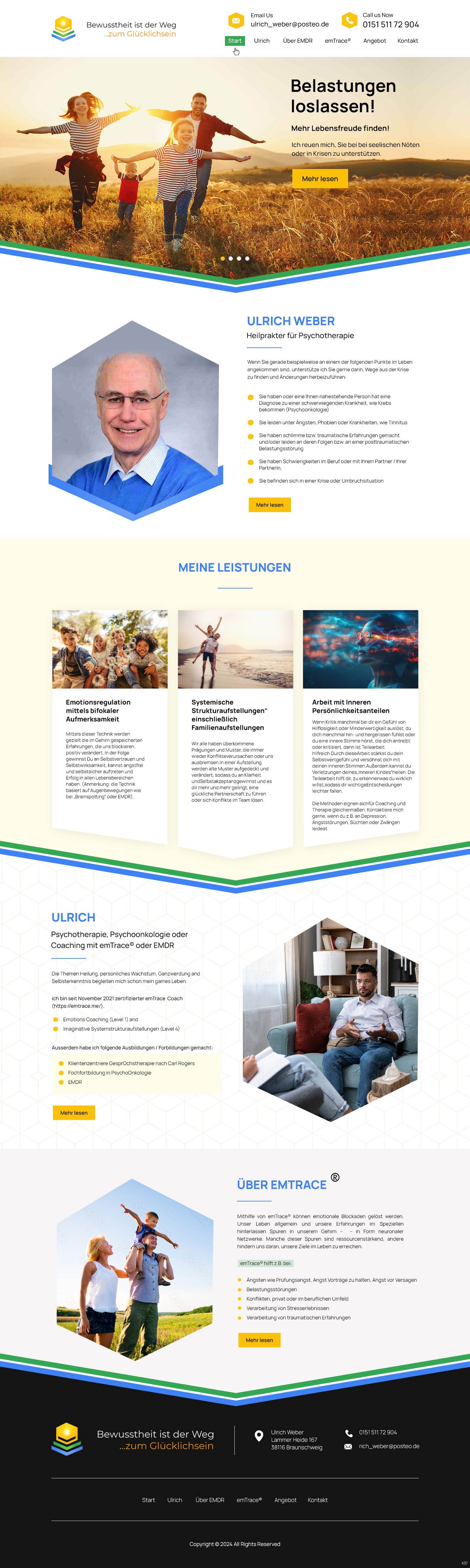 Web Design by pb for Heilpraktiker | Design #33143240