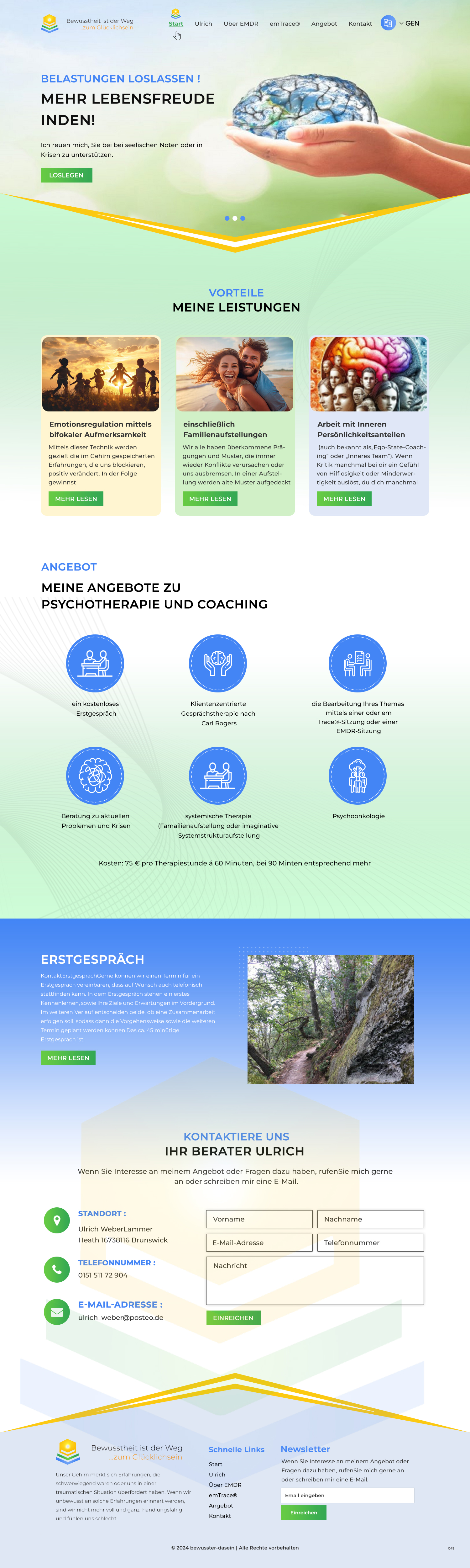 Web Design by pb for Heilpraktiker | Design #33151968