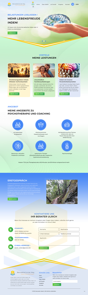 Web Design by pb for Heilpraktiker | Design: #33151968