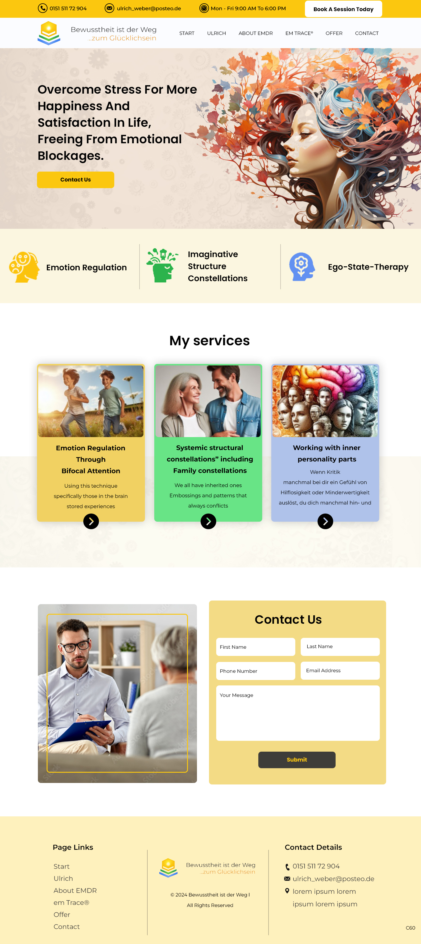 Web Design by pb for Heilpraktiker | Design #33151975