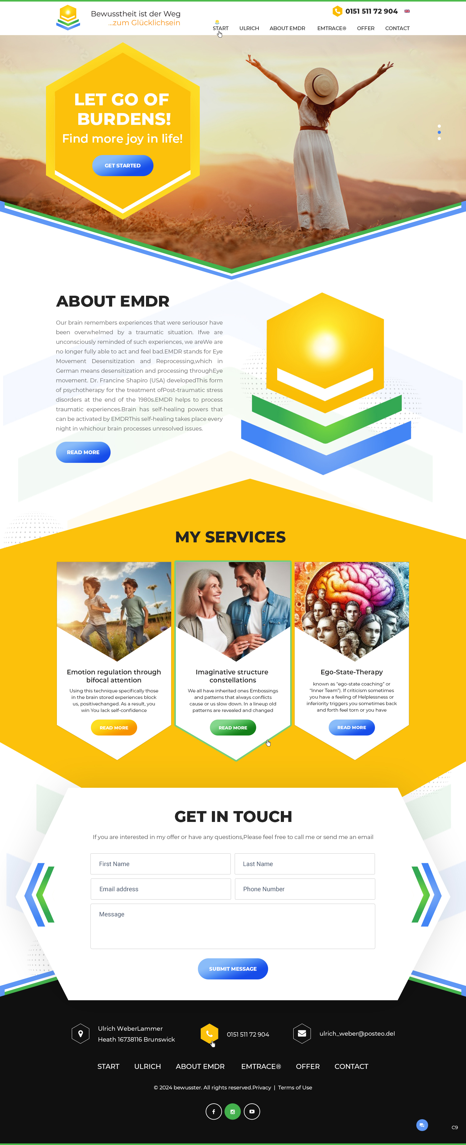 Web Design by pb for Heilpraktiker | Design #33152085