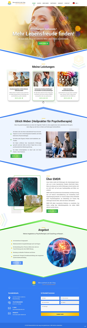 Web Design by pb for Heilpraktiker | Design: #33152086