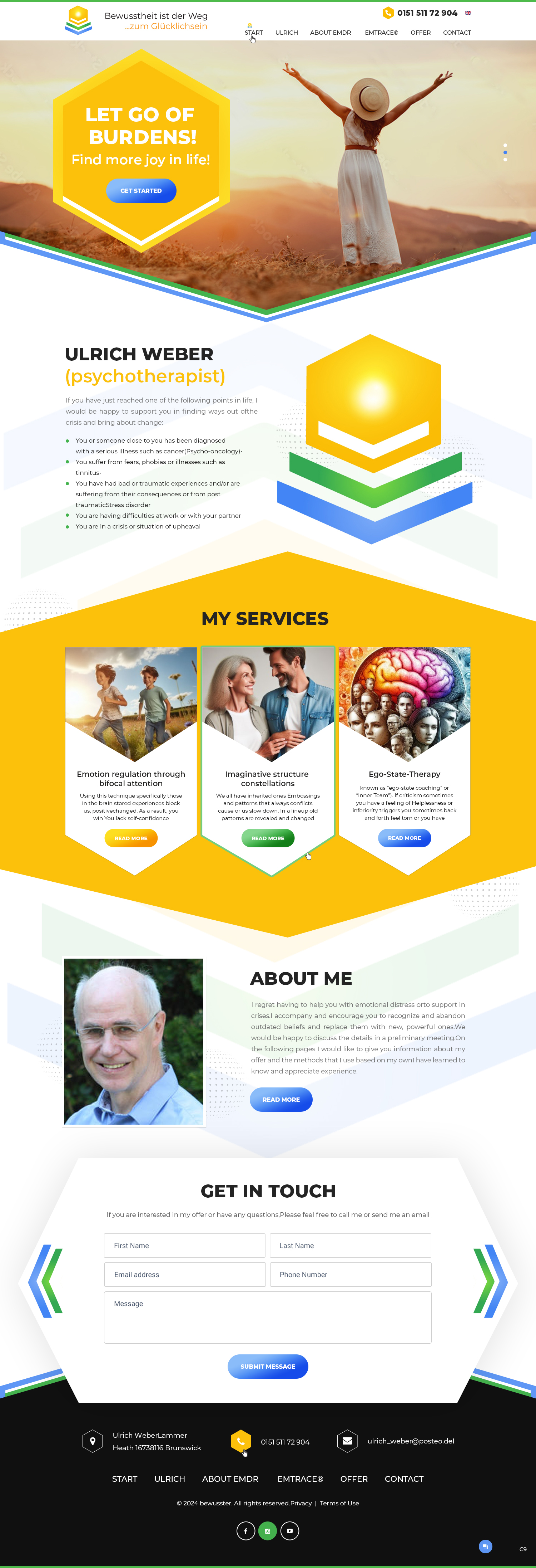 Web Design by pb for Heilpraktiker | Design #33152087